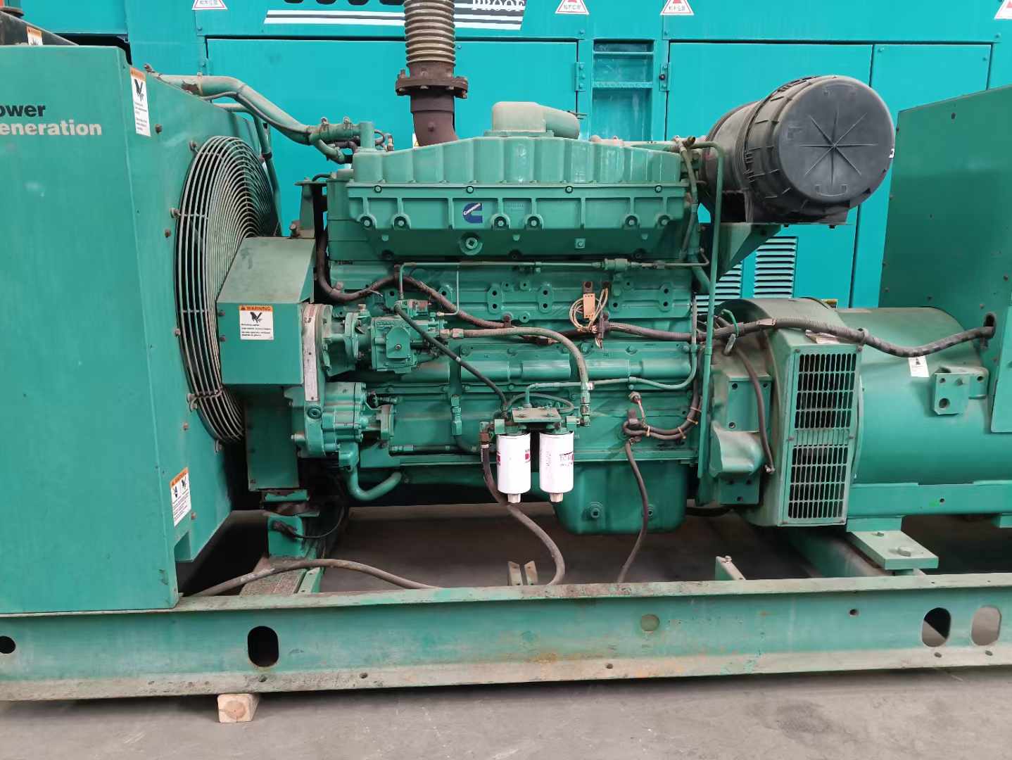 阳明过载会对 600kW 柴油发电机组造成哪些损害?